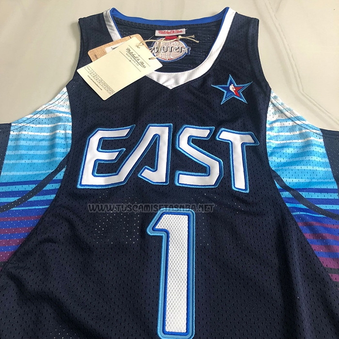 Camiseta Allen Iverson NO 1 All Star 2009 Azul